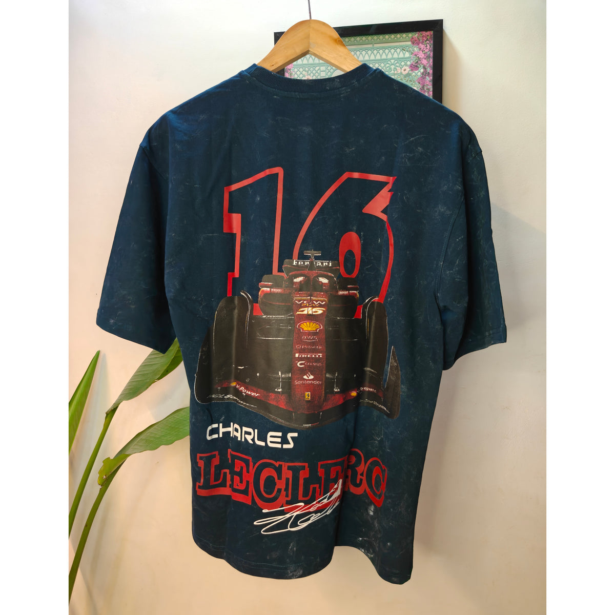 CHARLES LECLERC PRINTED TSHIRT
